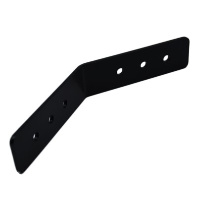 OEM Metal Fabrication Punch Stamping Headboard Support Bracket With Holes