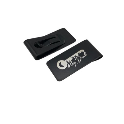 Cool Large Simple Spring Money Clip With Customized Logo