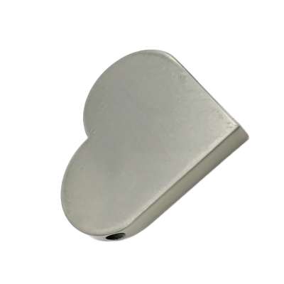 Customized Polished 304 Stainless Steel Heart Shape Blank For Decor