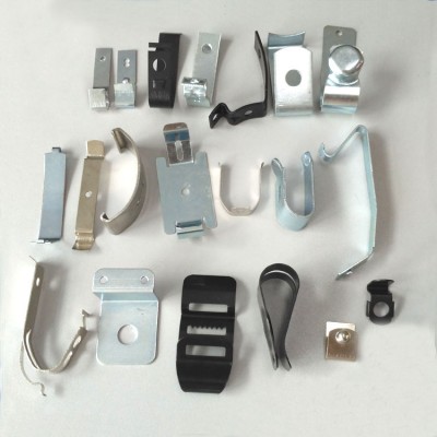 Precision Bracket Metal Pipe Clip Bending Stamping Parts By China Supplier