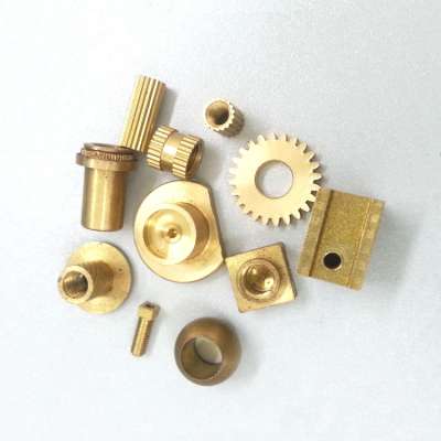 Zinc Plated Metal CNC Lathe Part, Small Brass Aluminium Worm Rack Pinion Gears