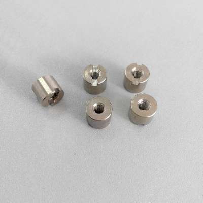 Customized Cnc Turning Nickle Plated Aluminum Standoff Spacer M3