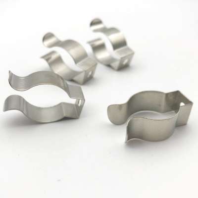 Customized Precision Sheet Metal Flat Small Stainless Steel Retaining Clip