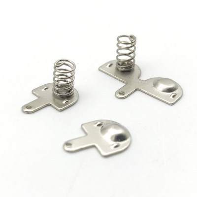 Custom Stamping Phosphor Bronze Electrical Contacts With Spring