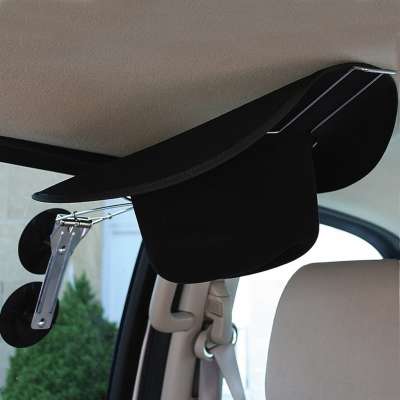 Stainless Steel Western Classic Hat Saver Rack / Holder On Vehicle